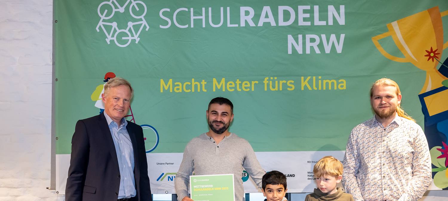 Schulen aus dem Kreis beim Schulradeln NRW ganz voene