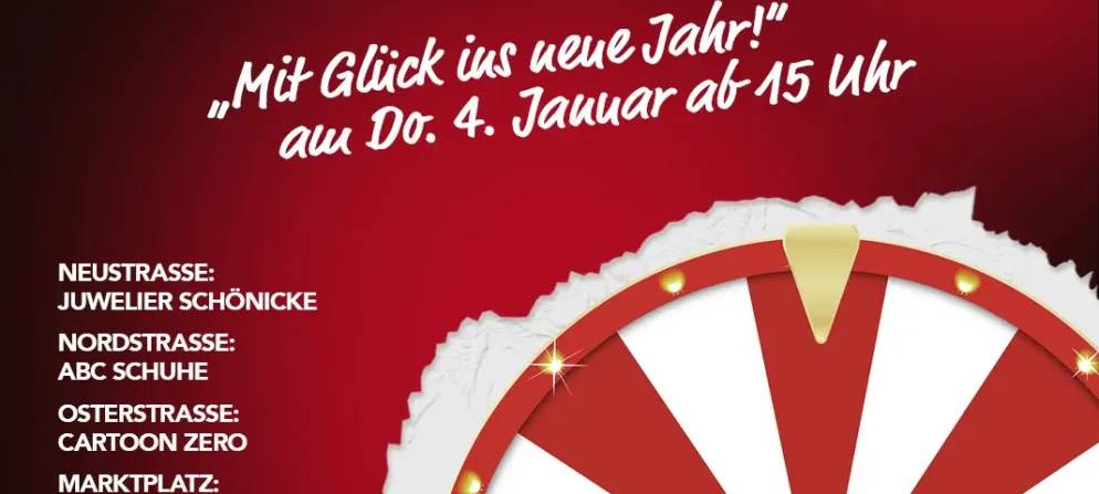 Mit Glück ins neue Jahr!