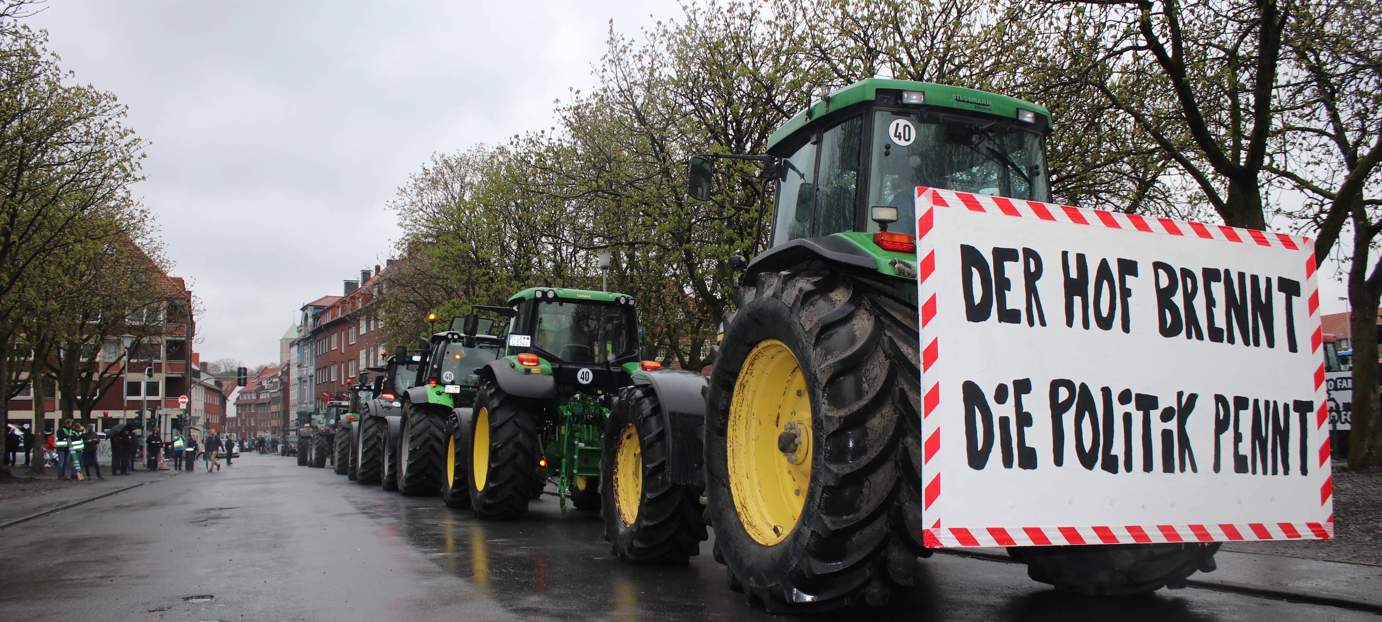 Aktuelle Entwicklungen der Proteste der Landwirte