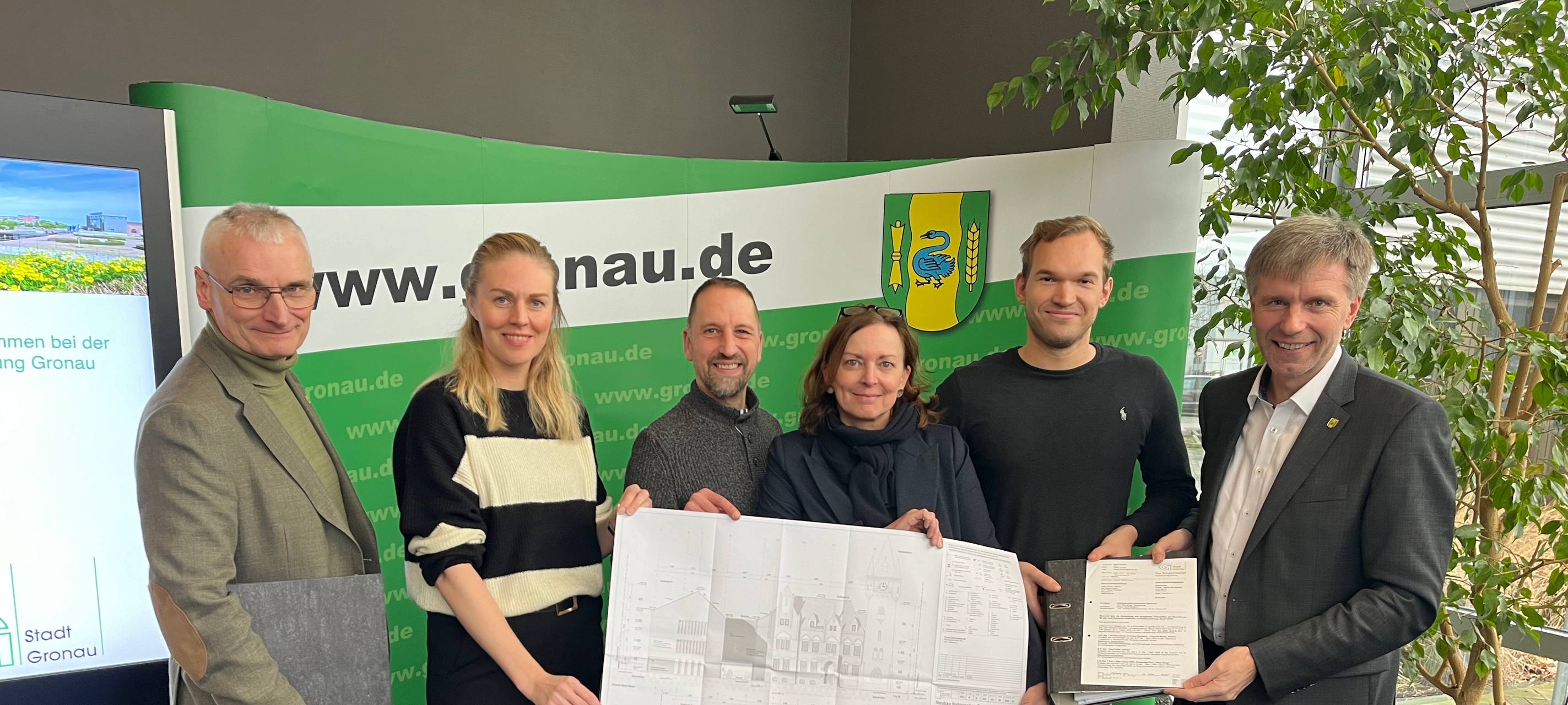 Baugenehmigung für Historisches Rathaus in Gronau