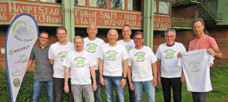 Jubiläums-T-Shirt für Läufer der ersten Stunde