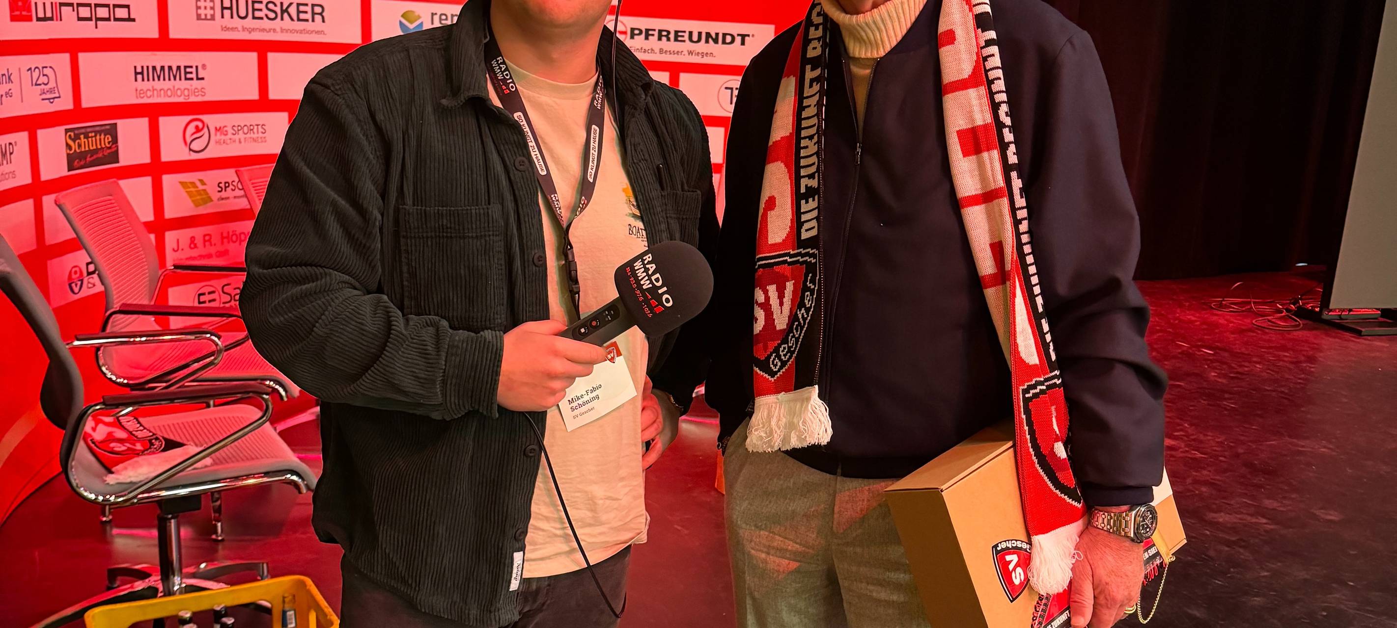 Marcel Reif besucht SV Gescher