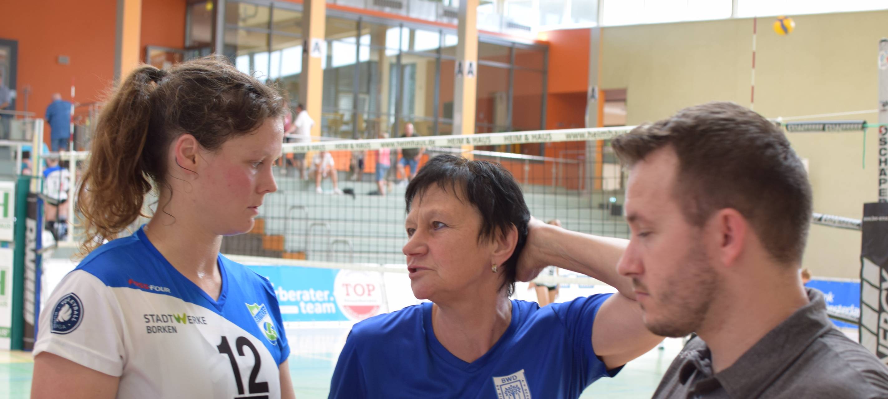 Volleyball: Skurios Volleys vs. Schwarz Weiß Erfurt