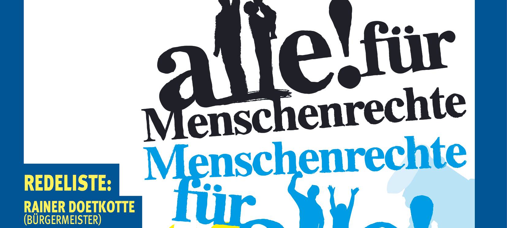 Kundgebung für Demokratie in Gronau