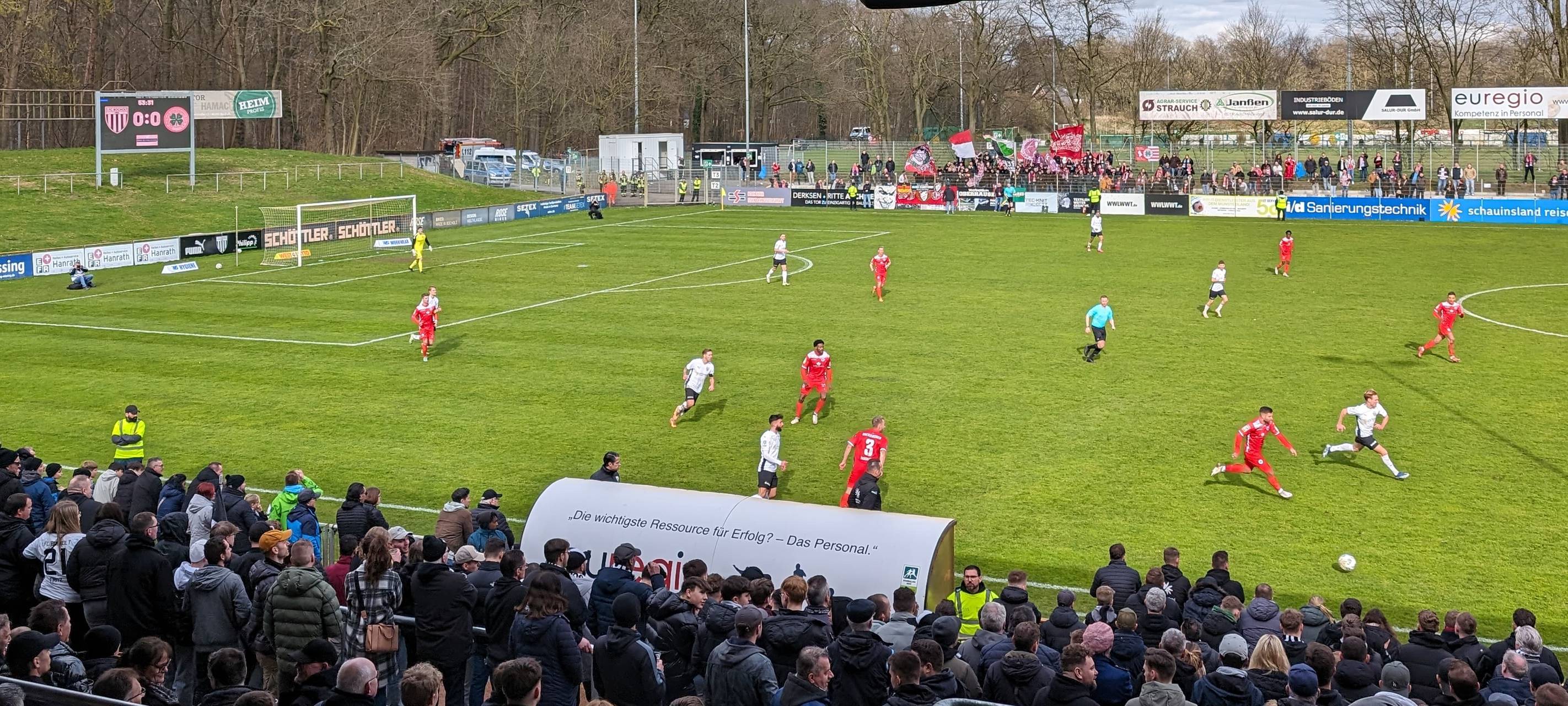 1.FC Bocholt: Punktgewinn trotz Unterzahl