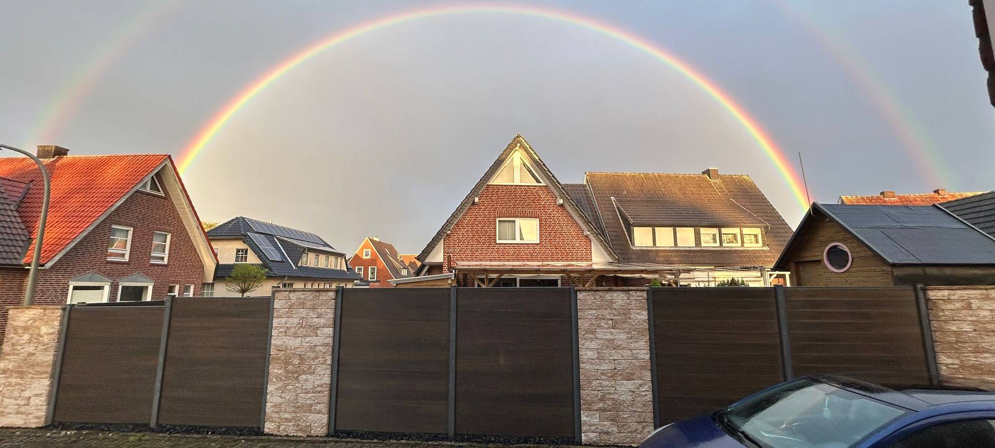 Regenbogen im Westmünsterland