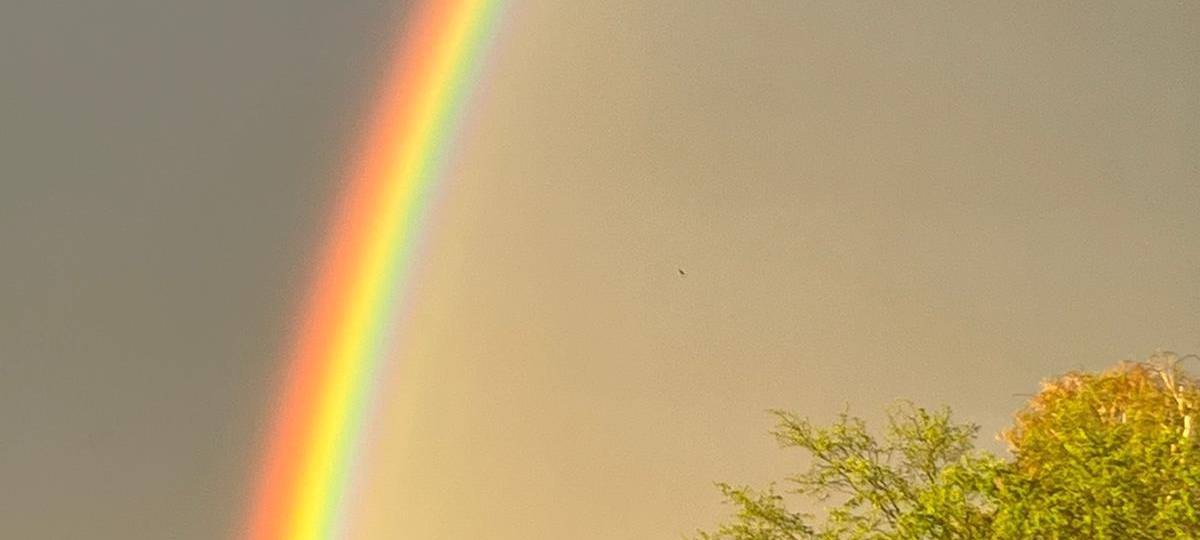 Regenbogen im Westmünsterland