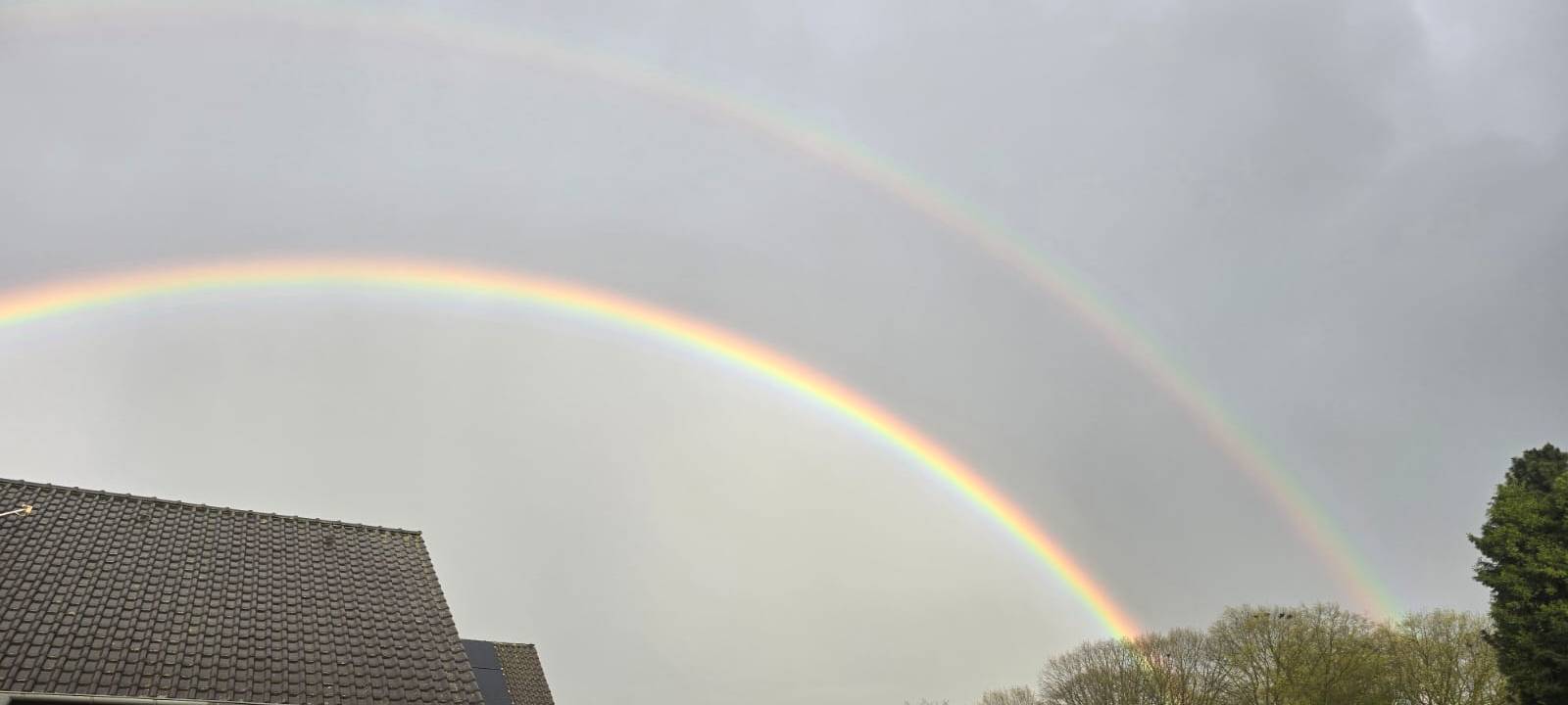 Regenbogen im Westmünsterland