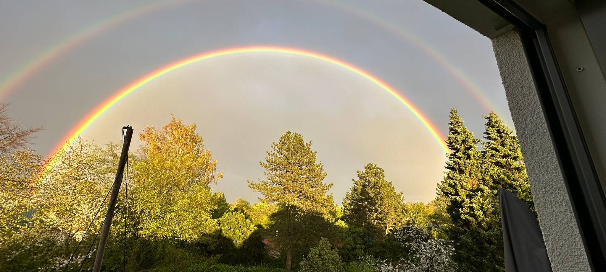 Regenbogen im Westmünsterland