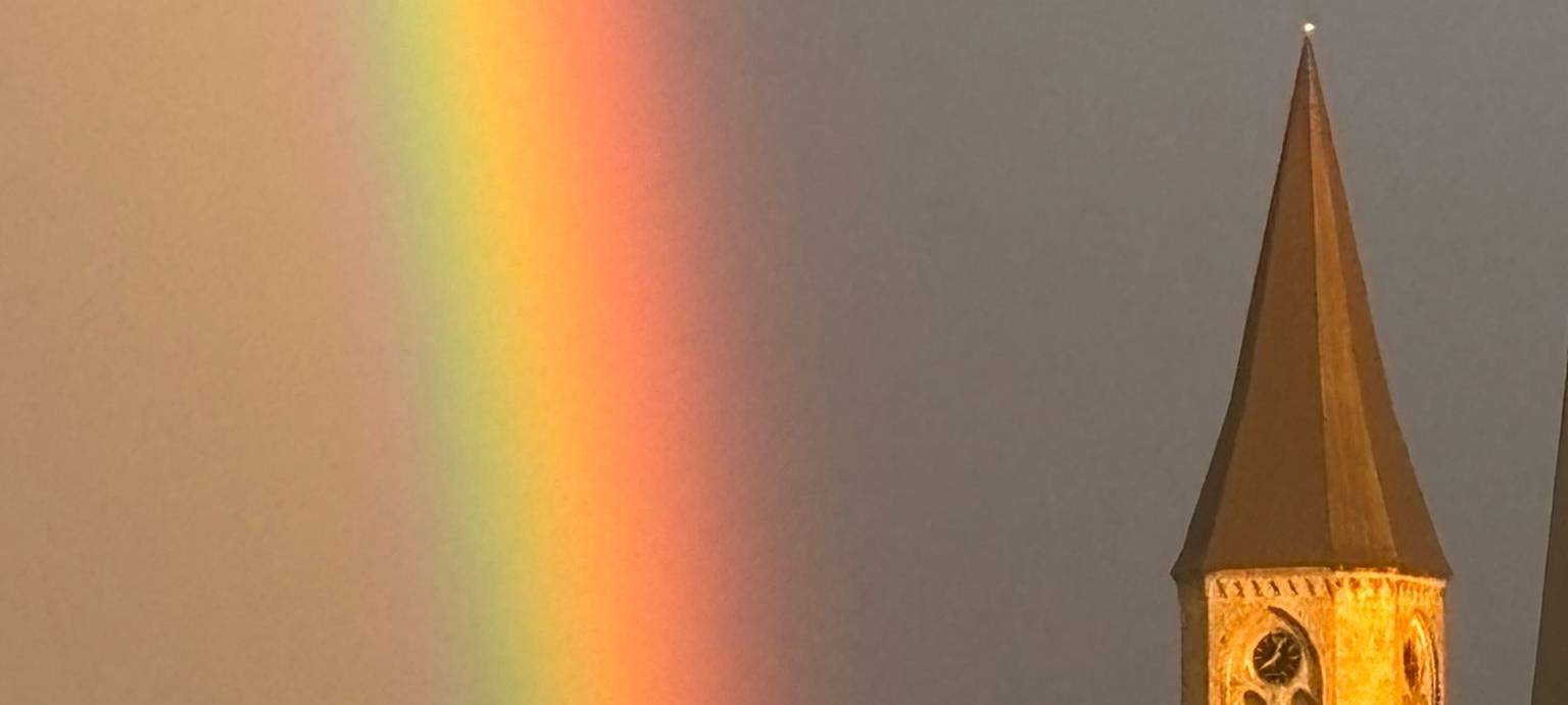 Regenbogen im Westmünsterland