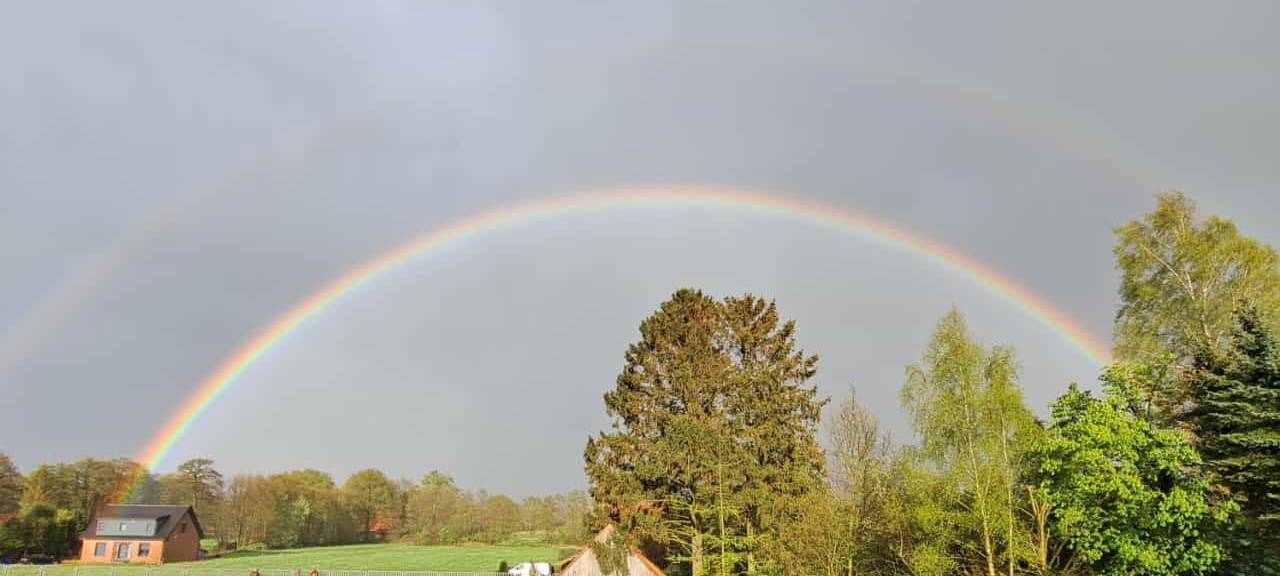 Regenbogen im Westmünsterland