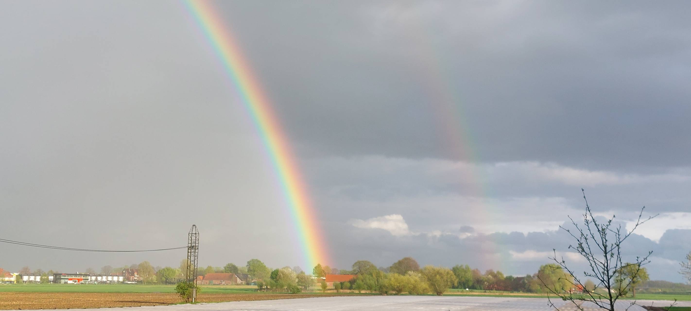 Regenbogen im Westmünsterland