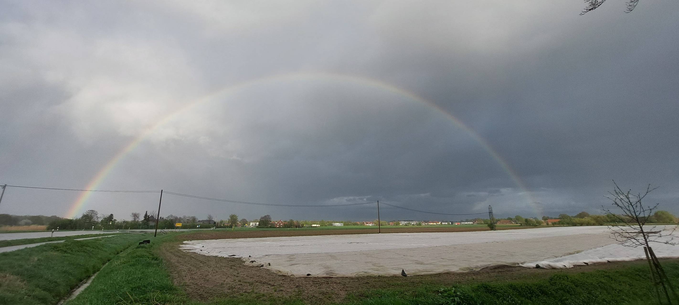 Regenbogen im Westmünsterland