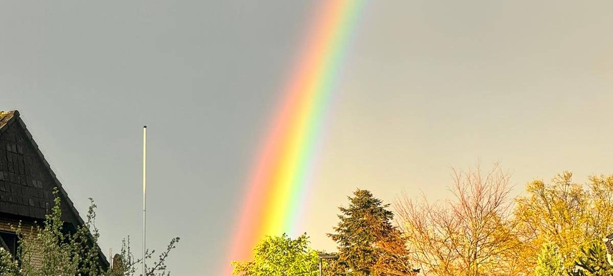 Regenbogen im Westmünsterland