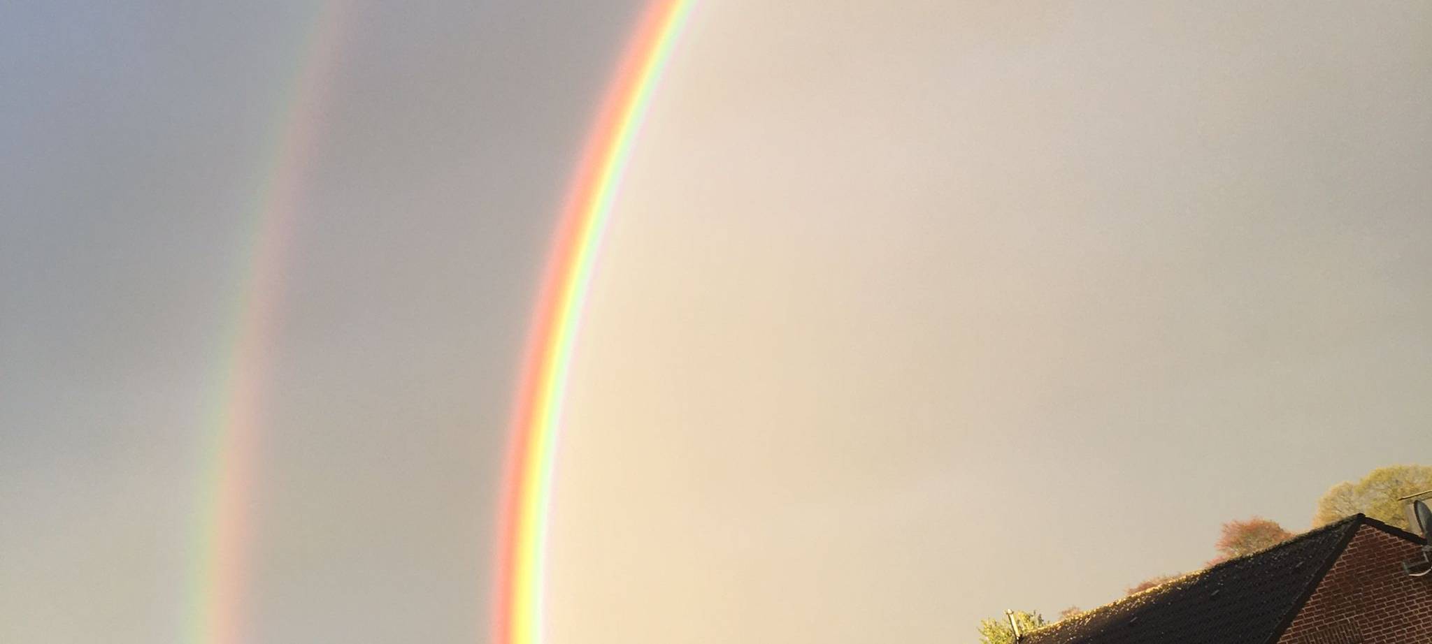 Regenbogen im Westmünsterland