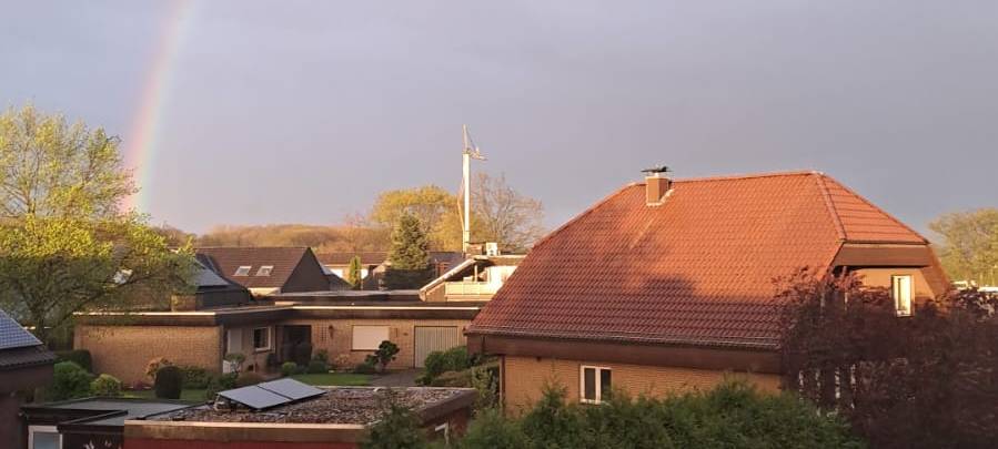 Regenbogen im Westmünsterland