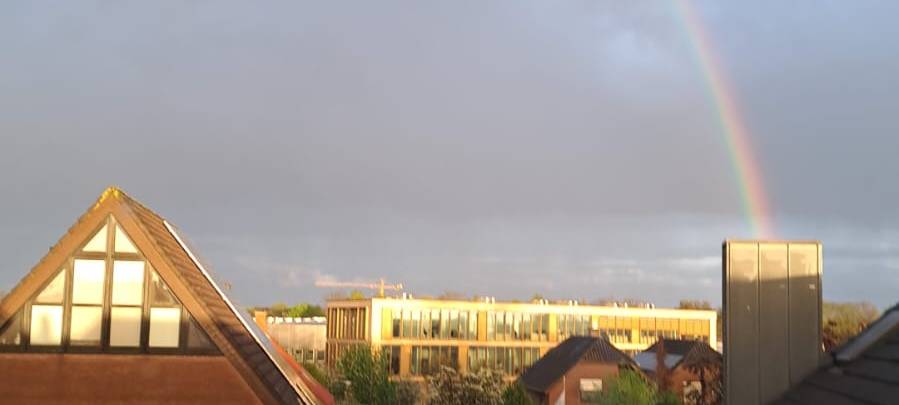 Regenbogen im Westmünsterland