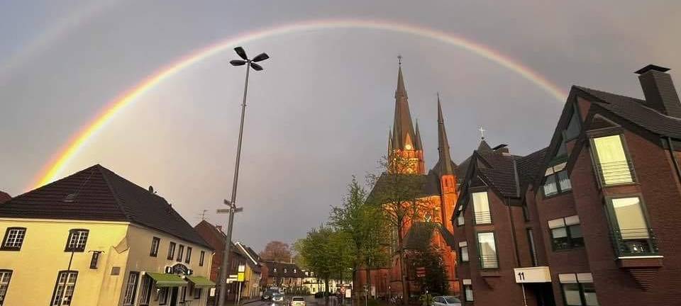 Regenbogen im Westmünsterland