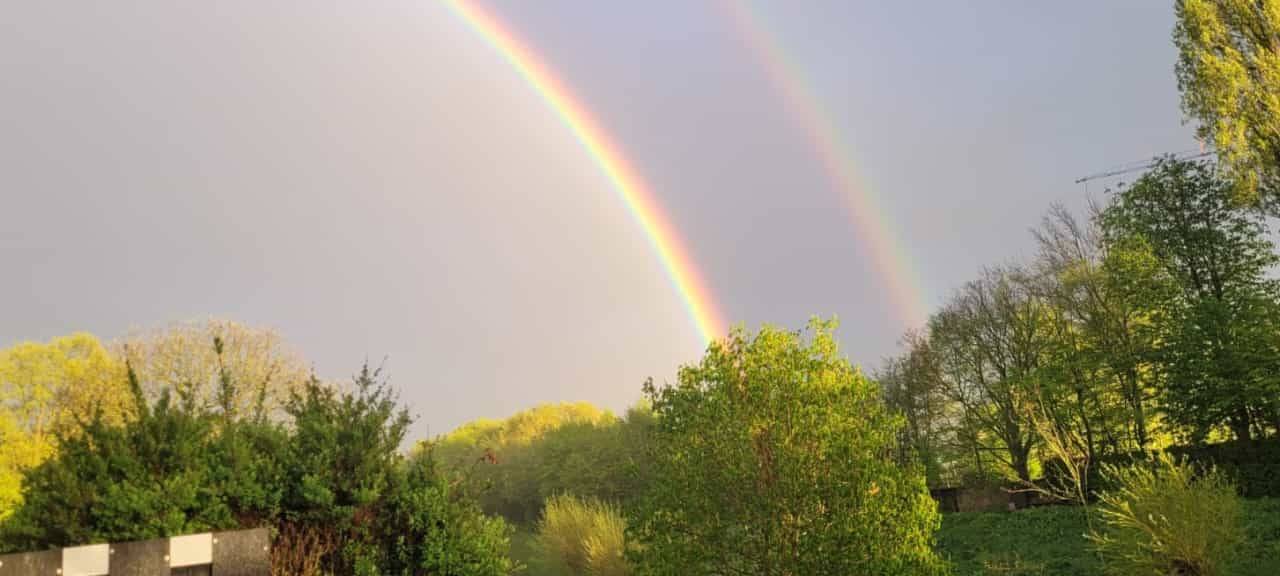 Regenbogen im Westmünsterland