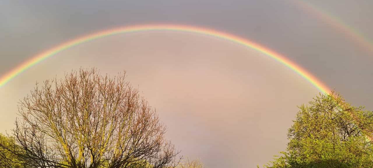 Regenbogen im Westmünsterland