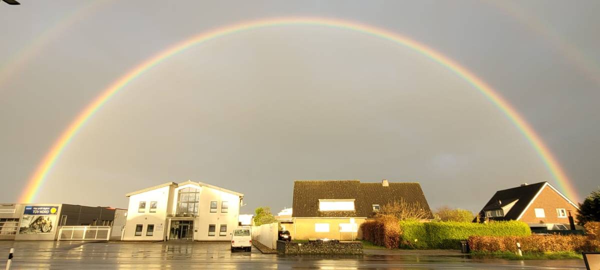 Regenbogen im Westmünsterland