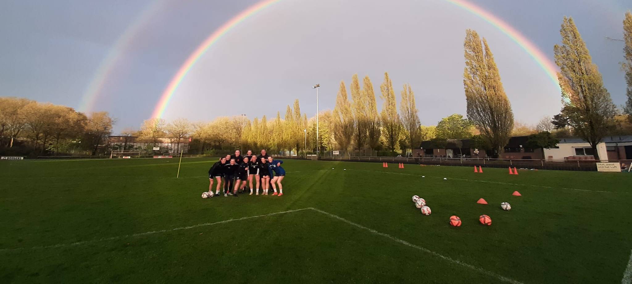 Regenbogen im Westmünsterland