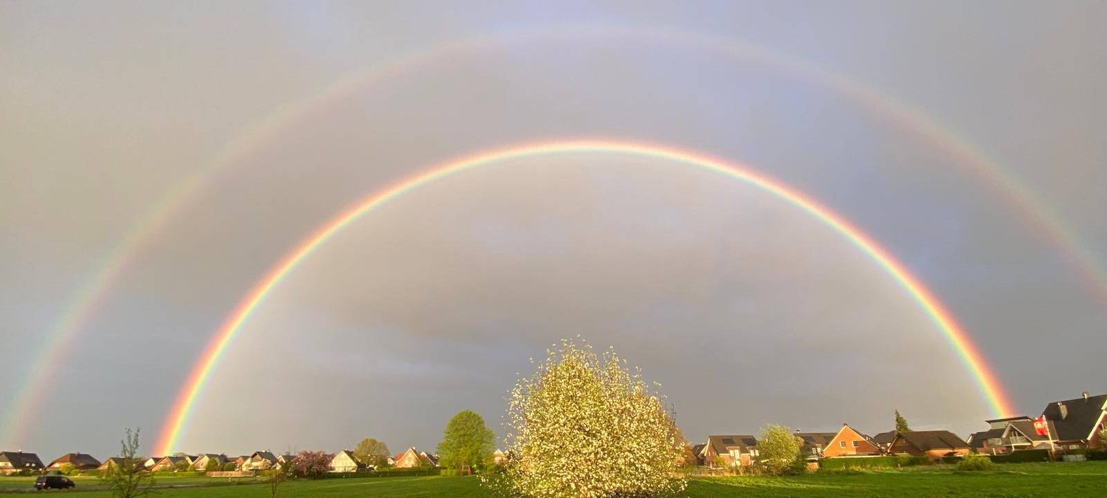 Regenbogen im Westmünsterland