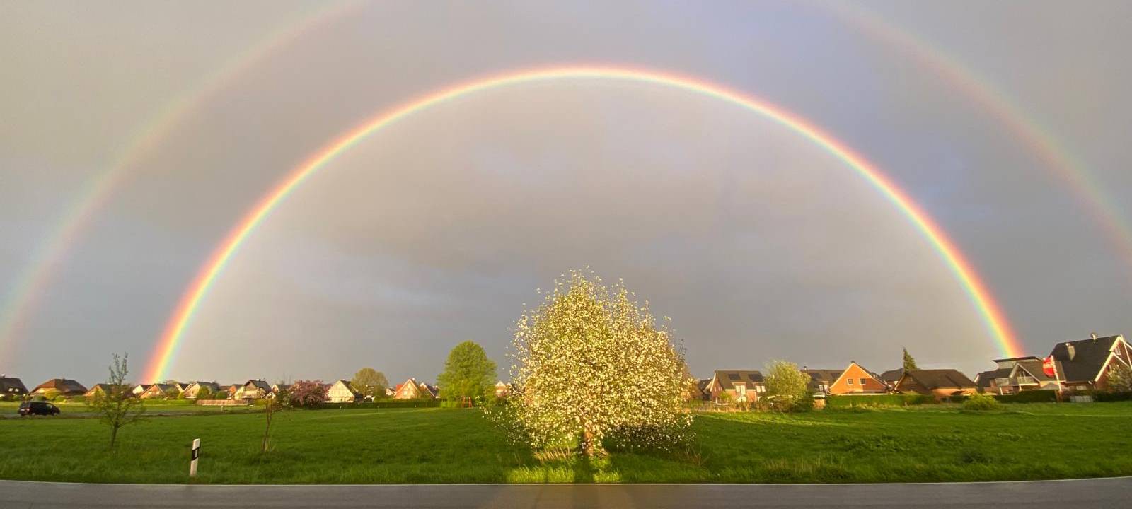 Regenbogen im Westmünsterland