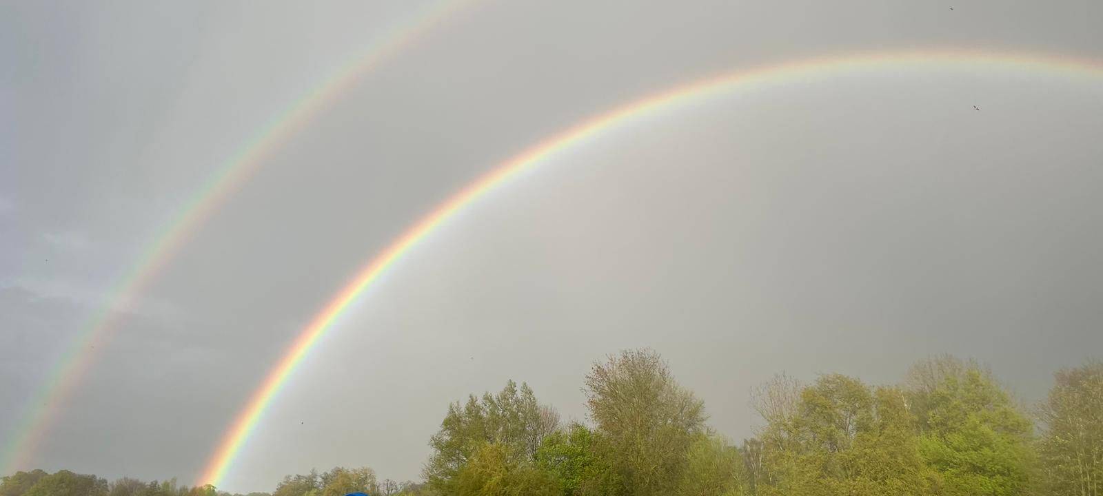 Regenbogen im Westmünsterland