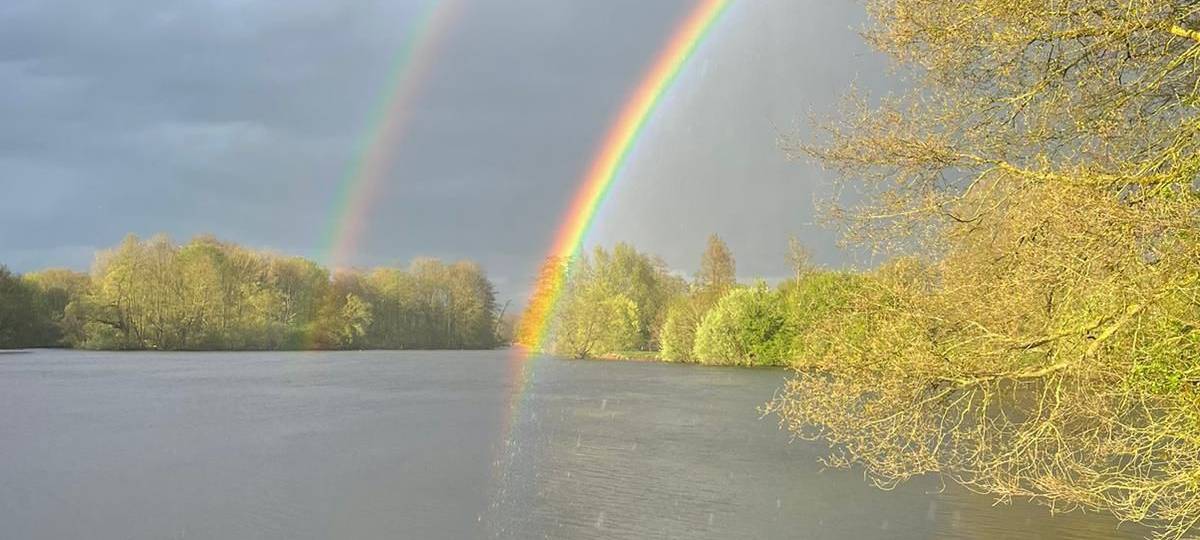 Regenbogen im Westmünsterland