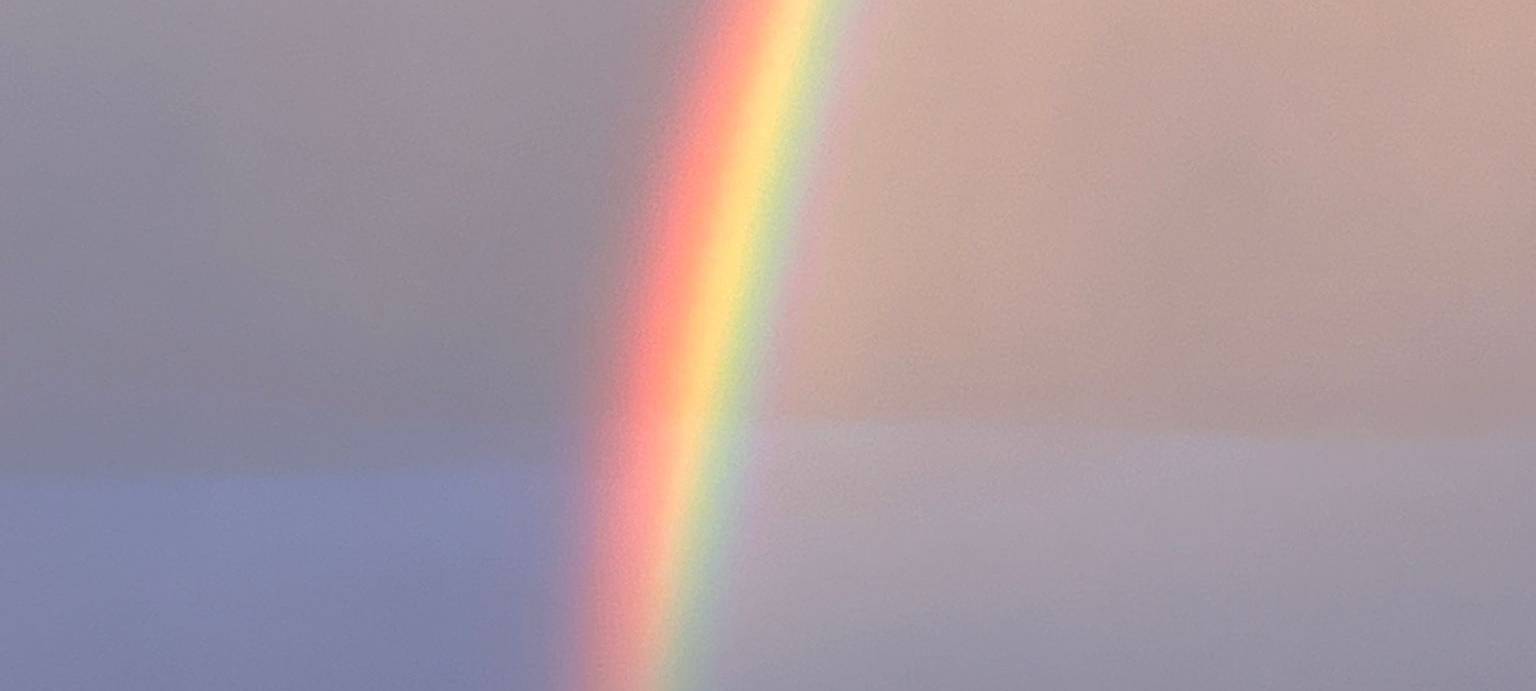 Regenbogen im Westmünsterland