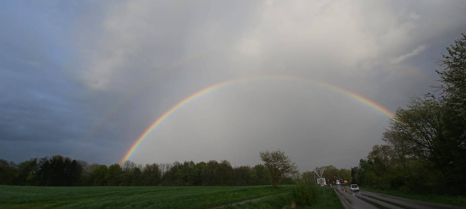 Regenbogen im Westmünsterland