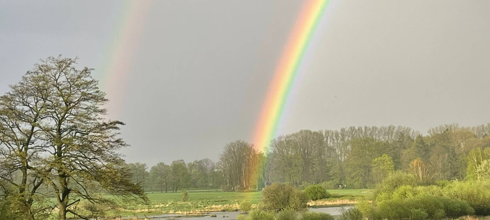 Regenbogen im Westmünsterland