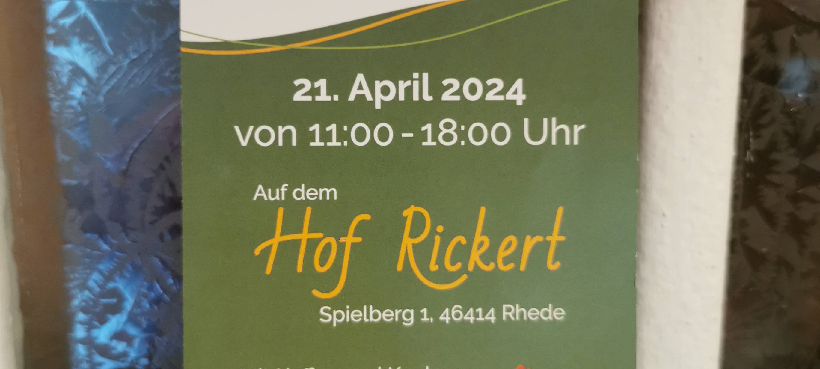 Frühlingsfest auf dem Hof Rickert in Büngern