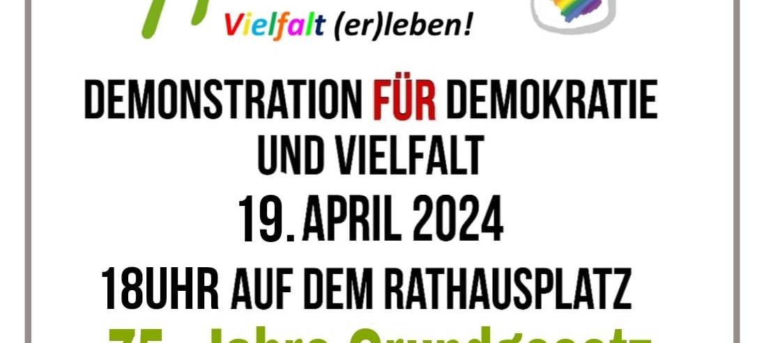 Demo für Demokratie in Heiden