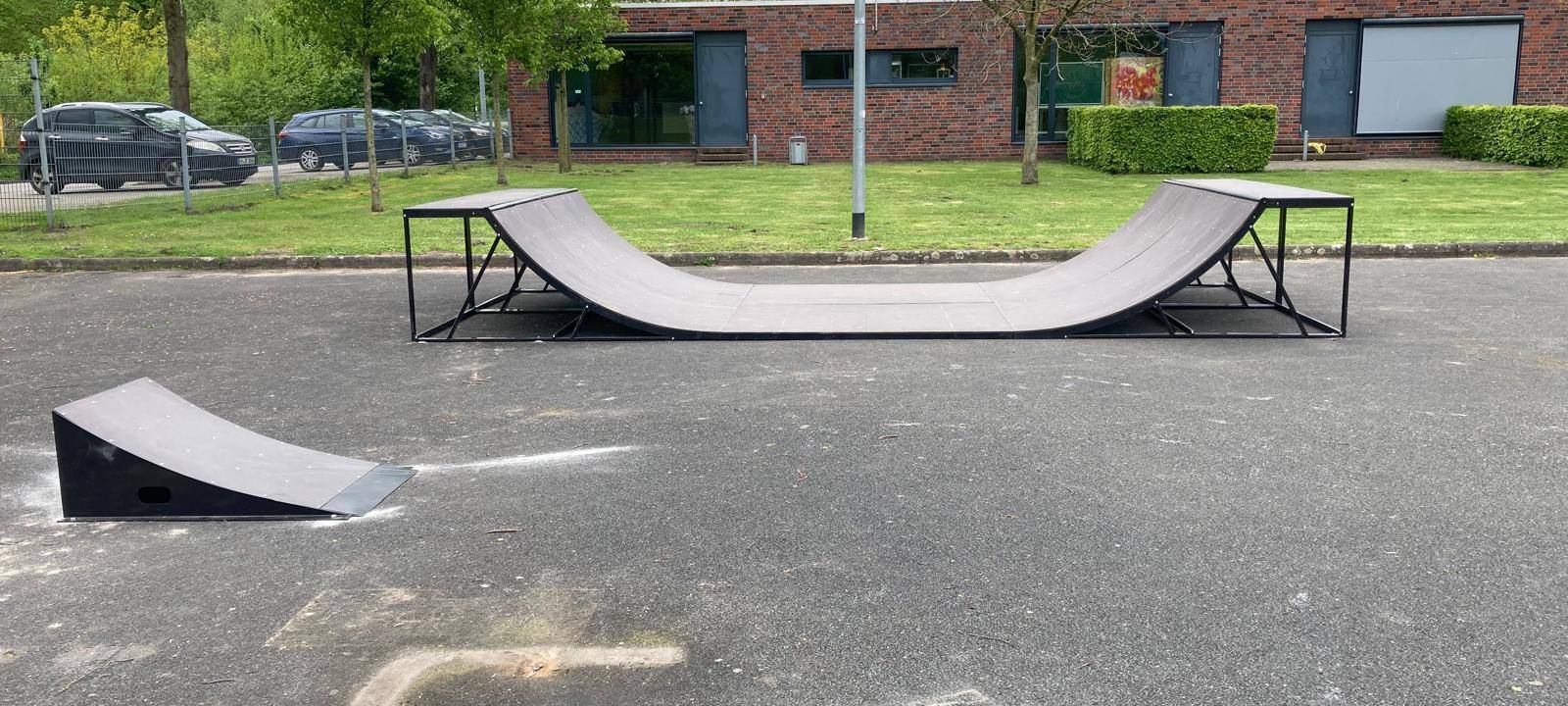 Neue Skateranlage in Heek