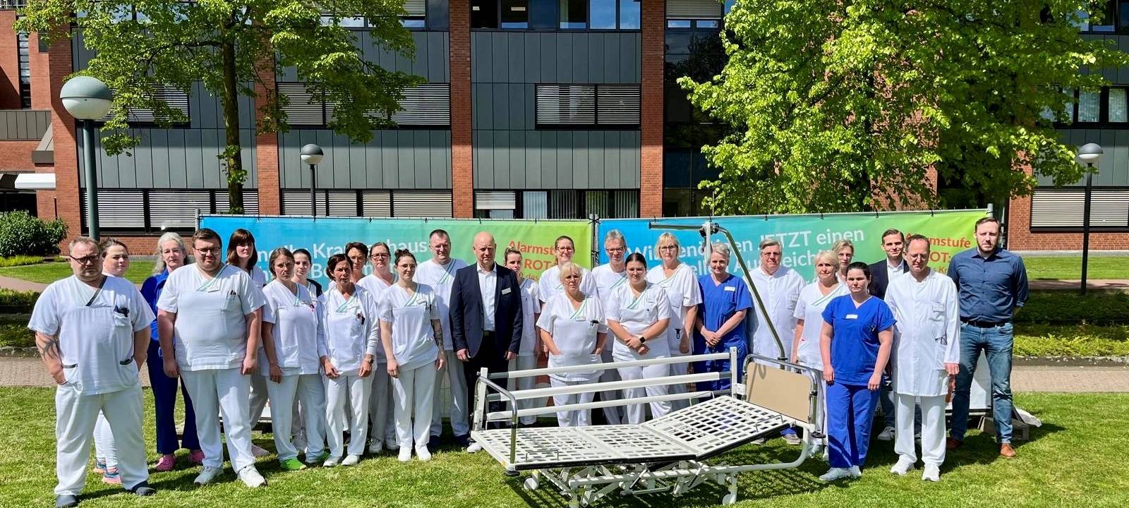 Krankenhausprotest