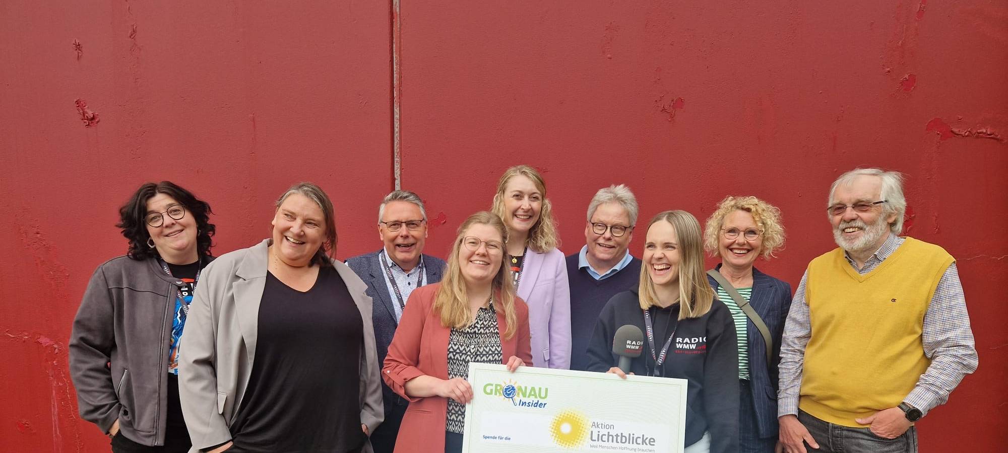 Nachteinblicke bringen 261,31 Euro Spende