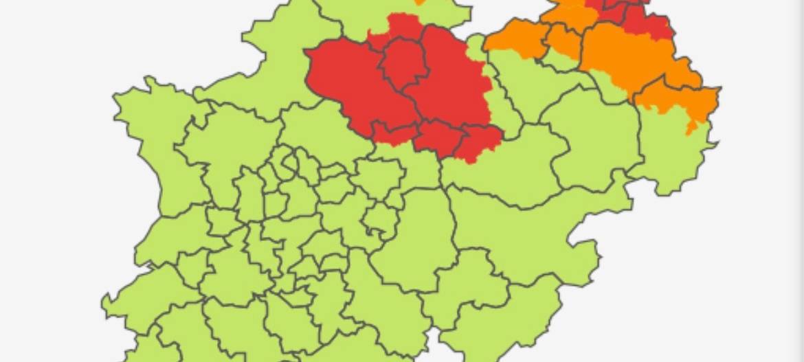 Unwetterwarnung im Kreis Borken
