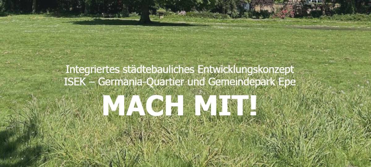 Planungswerkstatt Gemeindepark Epe