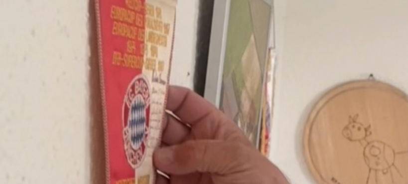 Ahauser Fussballfan besucht