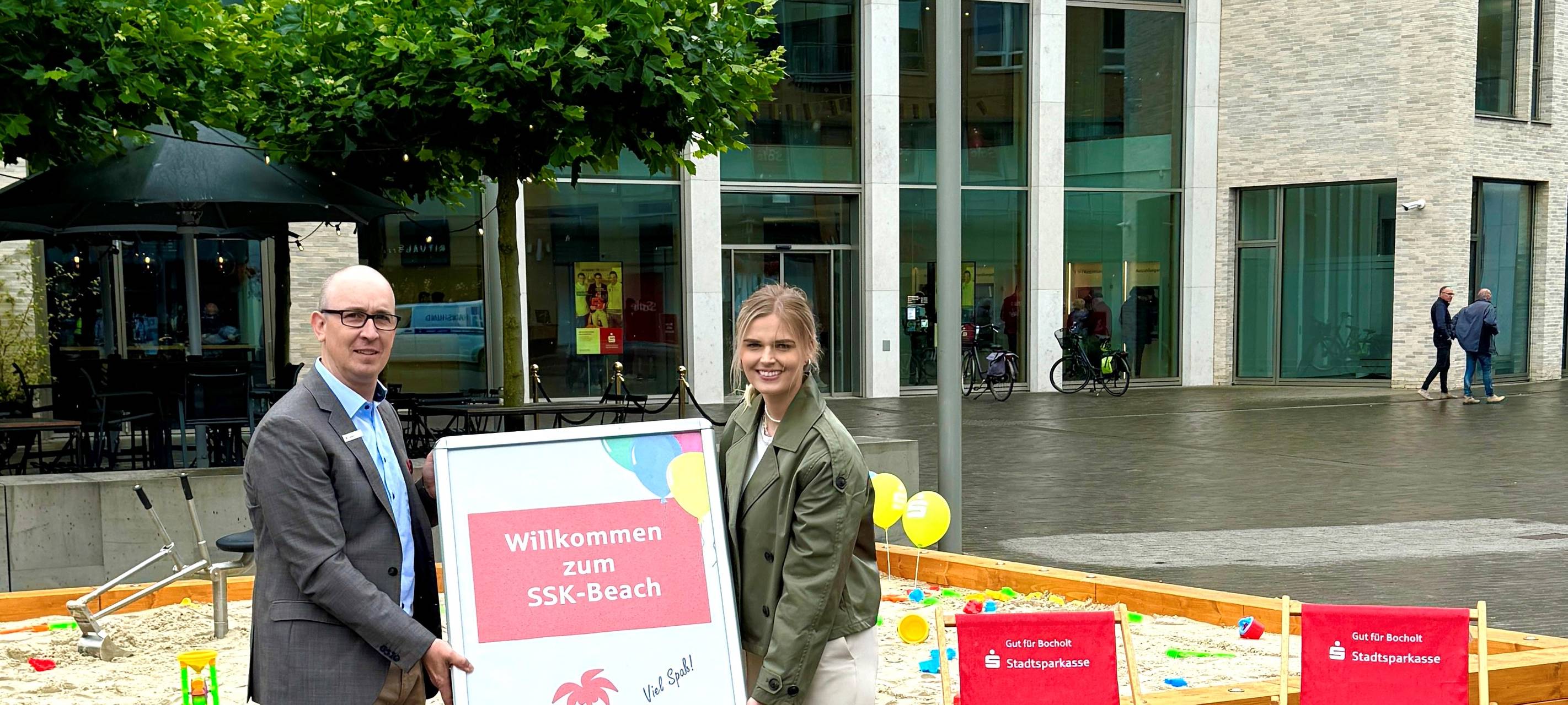 Neuer Sandkasten in Bocholt