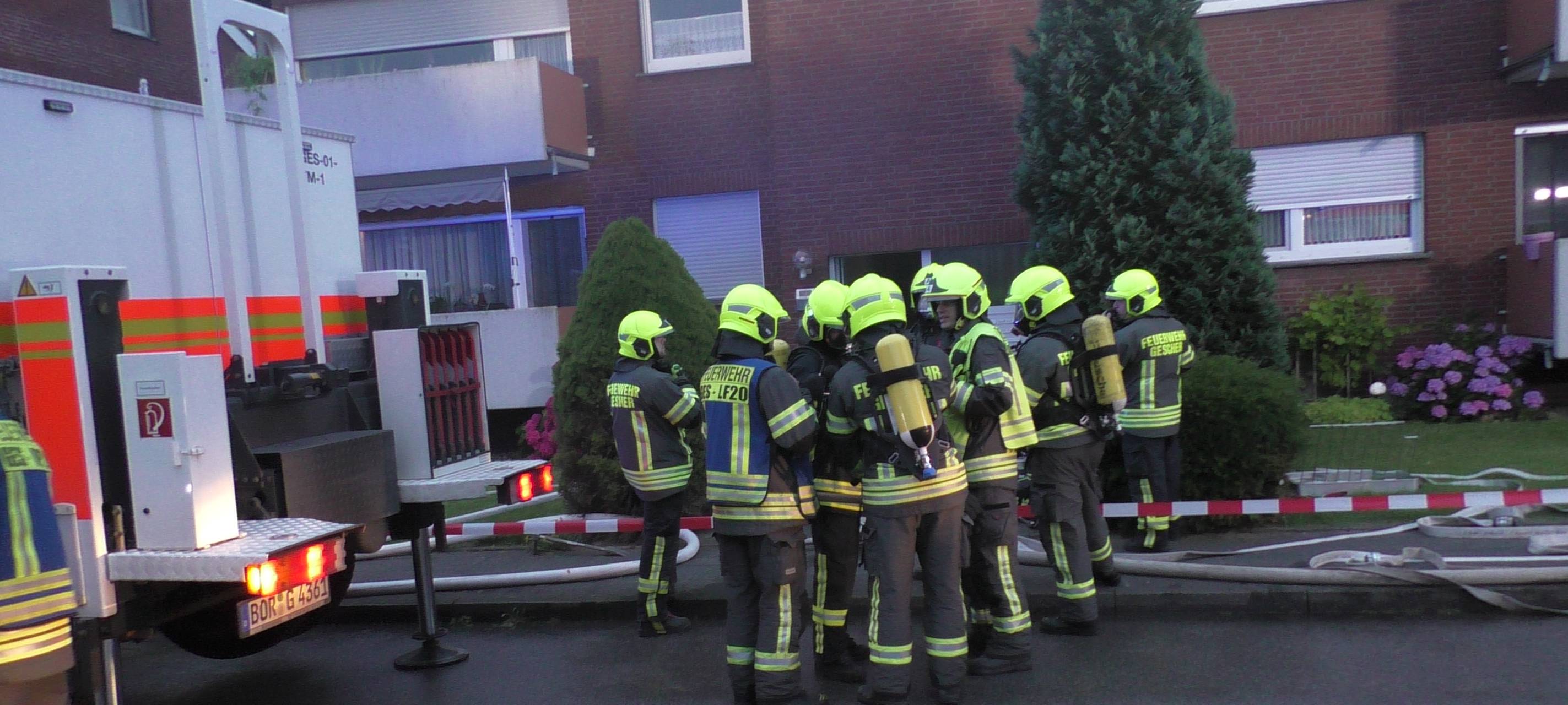 Großer Feuerwehreinsatz Montag Abend in Gescher