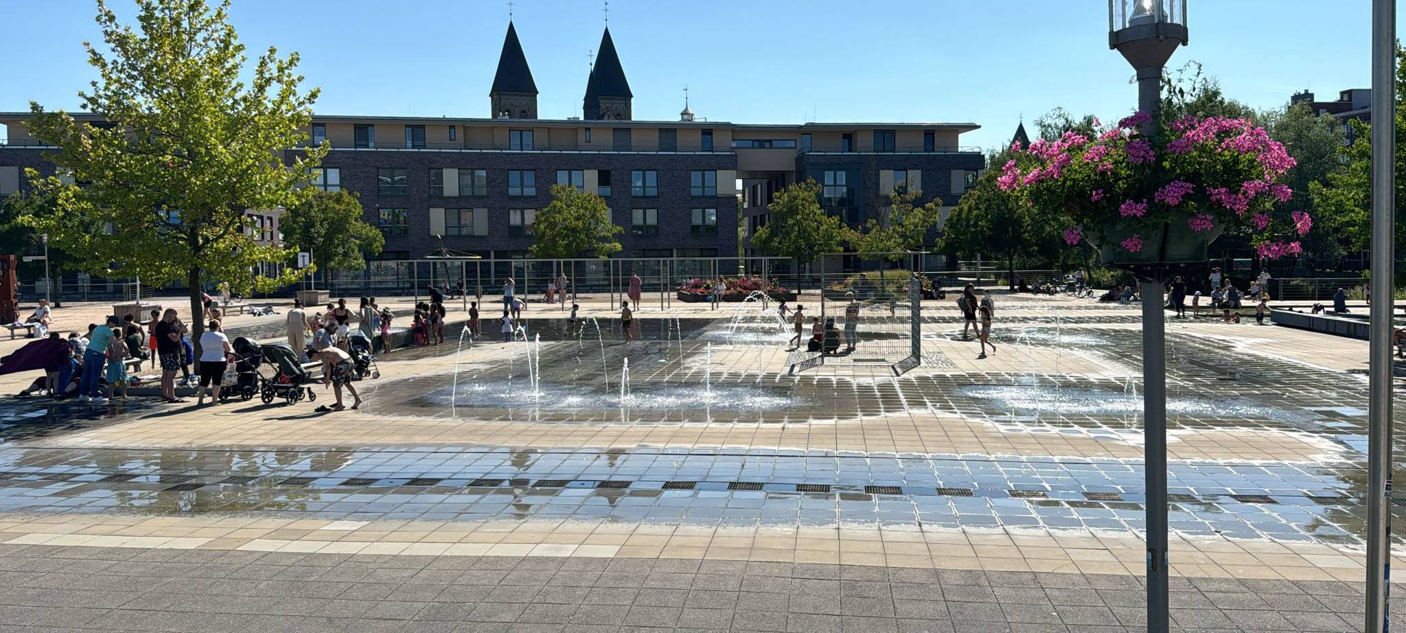 Sommer HotSpot: Inselpark Gronau Wasserspiele