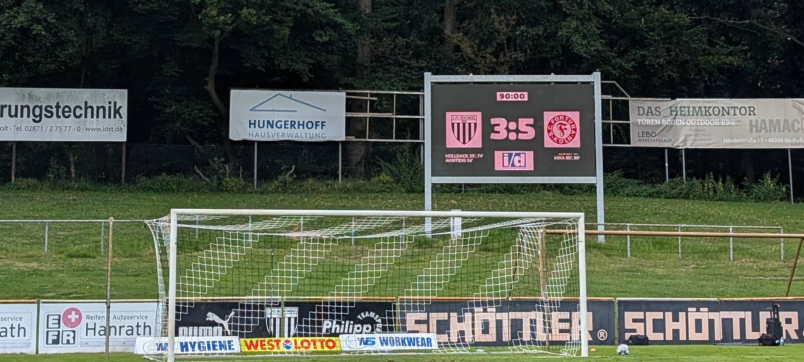 8 Tore am Hünting! Bocholt verliert erneut