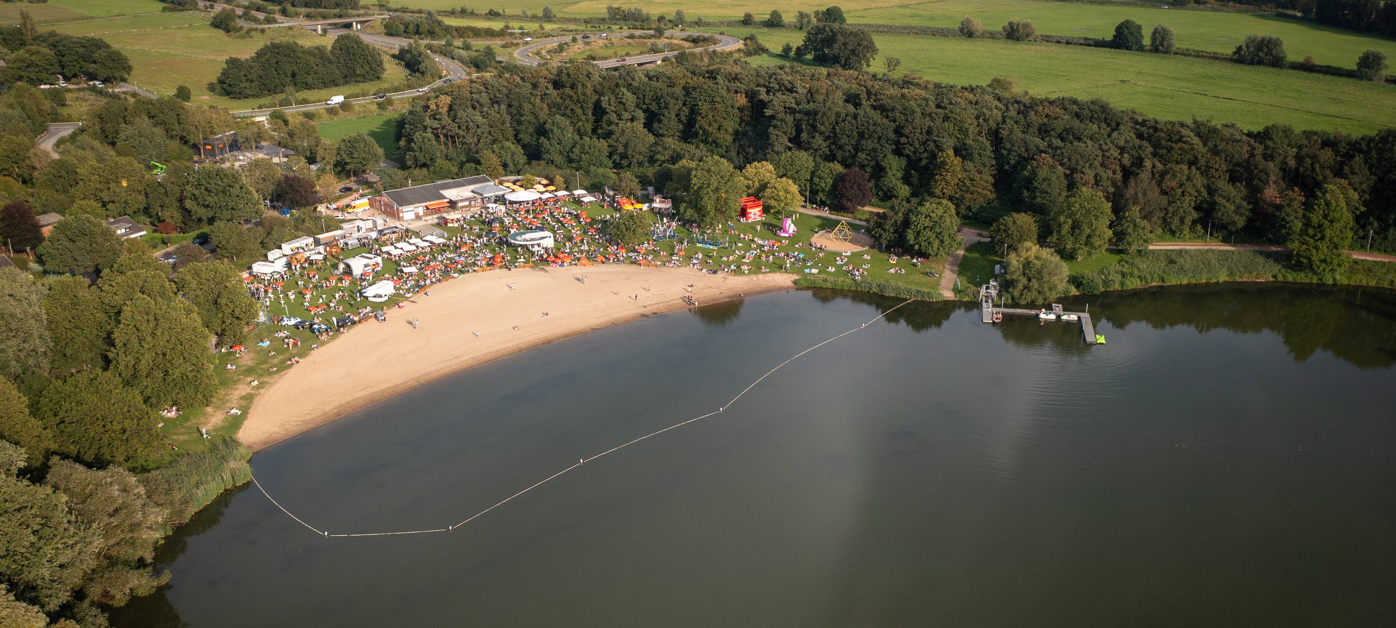 Aasee Bocholt: Schwimmen und Wassersport weiter möglich