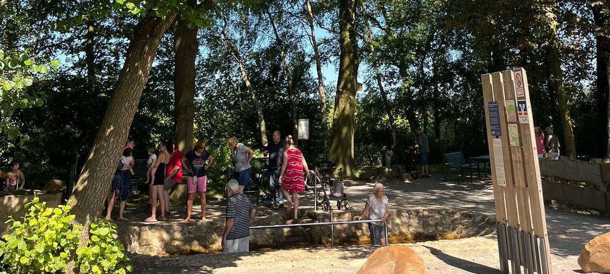 Sommer HotSpot: Artesischer Brunnen Heiden und Hof Jünck