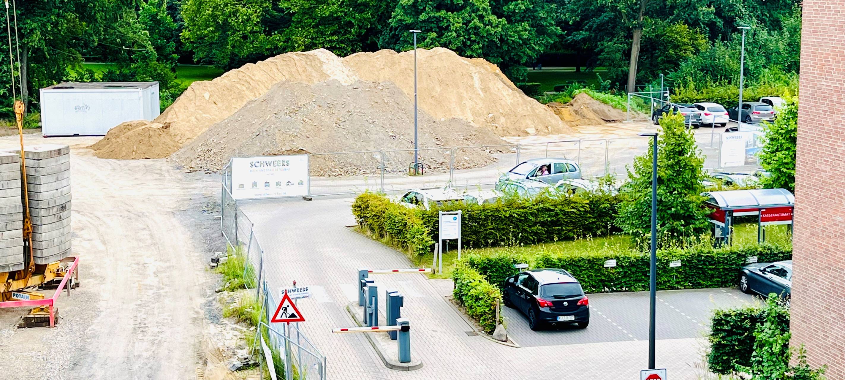 Parkplatzbau beim Borkener Krankenhaus startet am 26 August