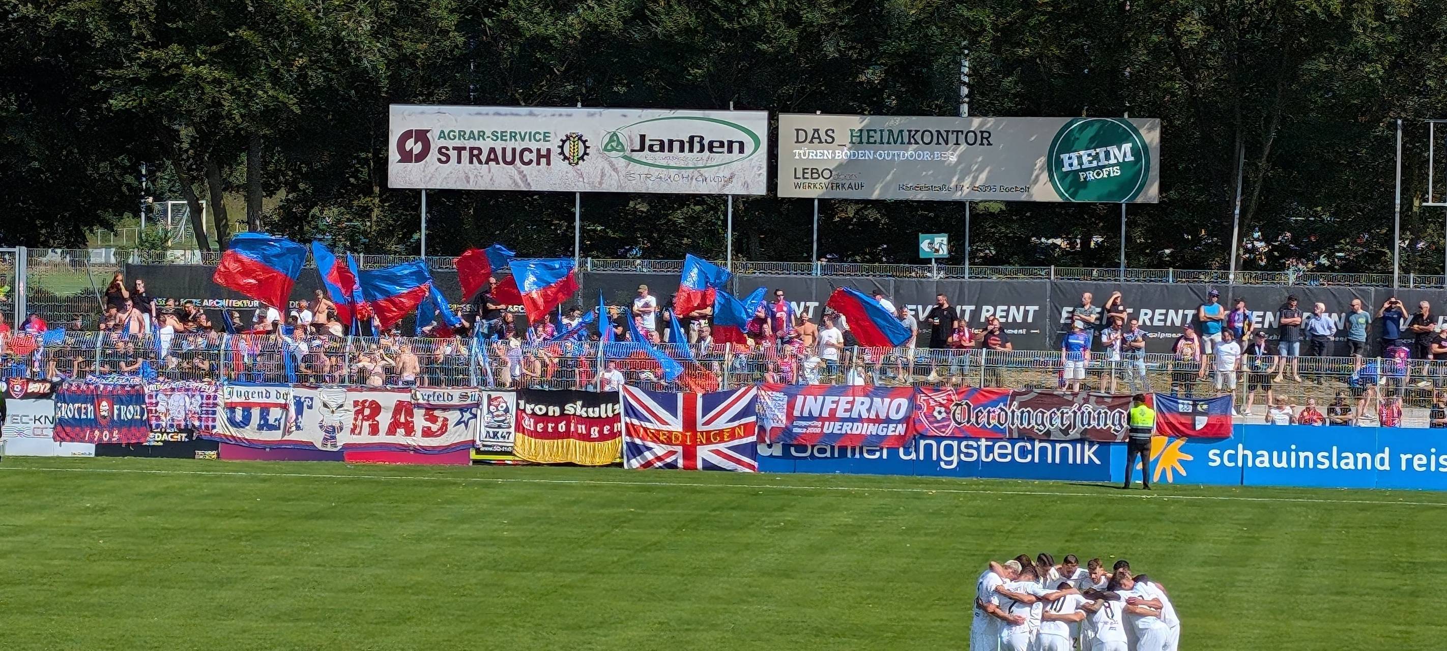 Heimsieg mit Polizeieinsatz - Bocholt schlägt Uerdingen