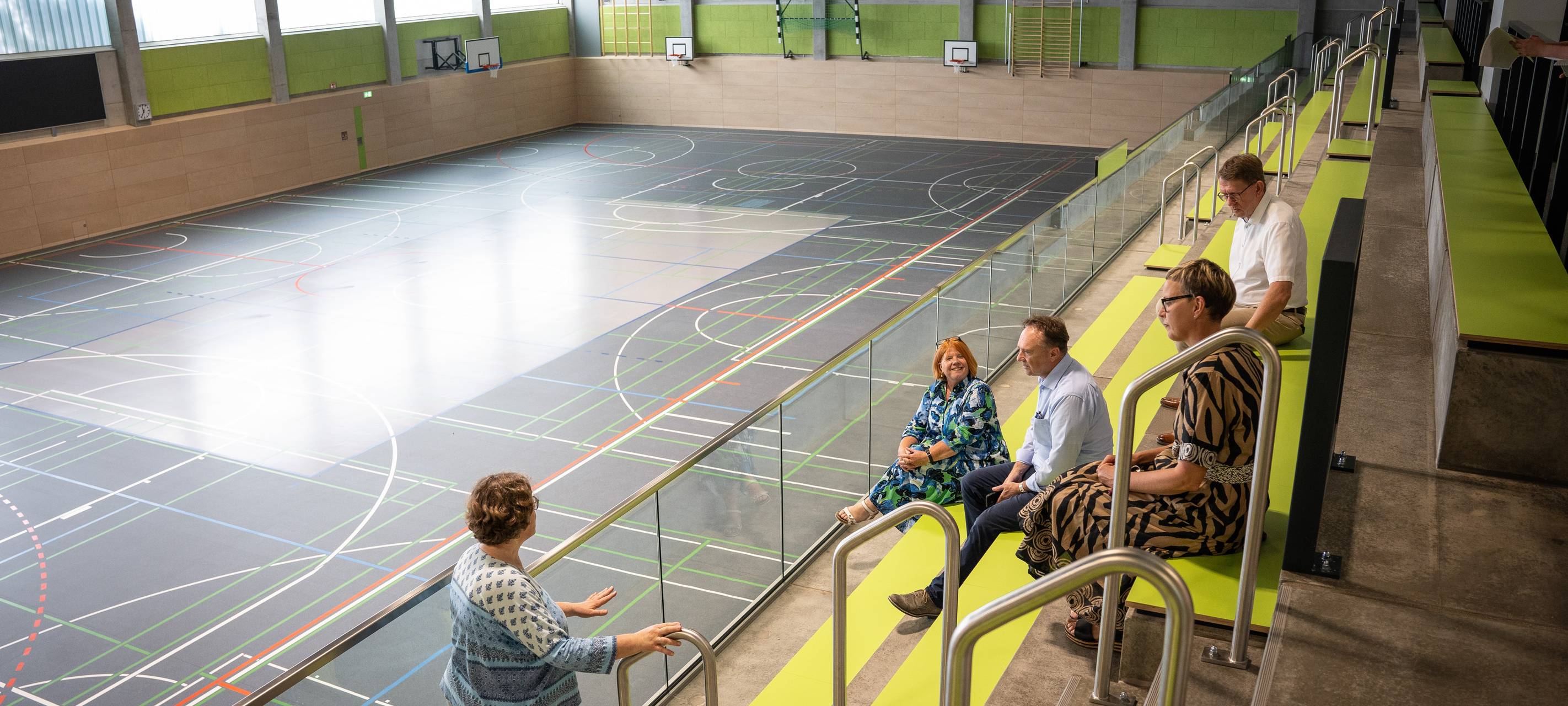 Offizielle Einweihung der neuen Sporthalle am Berufskolleg Bocholt-West